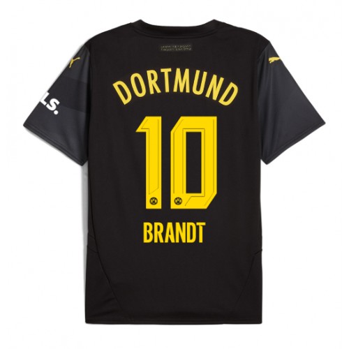 Pánský Fotbalový dres Borussia Dortmund Julian Brandt #10 2024-25 Venkovní Krátký Rukáv